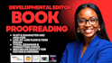 developmental editing, line editing, and book proofreading amazon KDP publishing