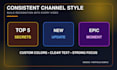 design high impact youtube thumbnails for gaming videos