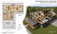 create 2d, 3d barndominium house floor plan architectural plan and garage barn