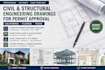 create civil structural engineering drawings for florida texas california permit