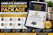 create nonprofit bylaws, policies, articles and governance documents
