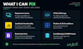 fix HTML CSS javascript bugs and responsive issues