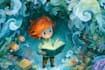 draw a children book illustration
