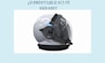 3d model a custom sci fi helmet cosplay 3d printing