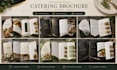 design a restaurant catering brochure, catering menu