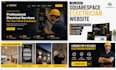 design a squarespace electrician website for your business