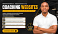build squarespace executive coaching website design leadership website redesign