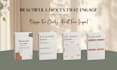 design 50 plus pages fillable workbook, guide or PDF
