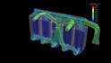 do 3d cfd fluid dynamics simulation, thermal analysis animation