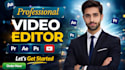 do professional video editing