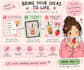 create cute custom sticker designs and sticker packs