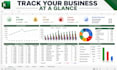 create an automated excel sales, expense and profit tracker