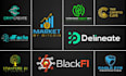 design startup security software technology logo