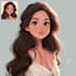 portrait into a disney style cartoon