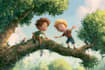 draw professional children book illustration
