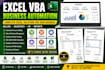 create an automated excel vba billing inventory and HR system