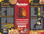 design a modern restaurant menu, food menu, cafe menu,