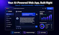 build a full stack ai web app or website with ai integration