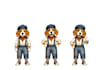 draw childrens book dog character turnaround sheet