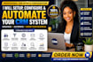 crm setup, configuration, automation