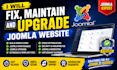 fix maintain and upgrade joomla website