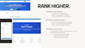 develop a responsive react web application with seo