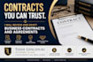 review and draft business contracts and agreements