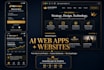 design and develop ai powered web apps and websites