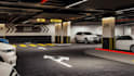 design 3d underground parking structure, car park, basement garage