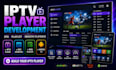 build iptv player with epg and playlist integration for android TV