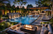 create 3d landscape design, backyard, garden, front yard, patio pool rendering