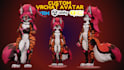 create custom vrchat avatar, furry avatar, 3d nsfw model, vr character, pc quest