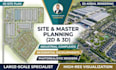 create 2d site master plan and 3d industrial or residential rendering