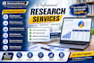 professional web and inernet research