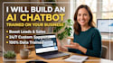 create an ai website chatbot trained on your business