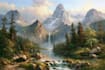 oil painting portrait and illustrations
