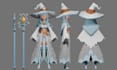 design stylized low poly game character, rigging animation and game ready model