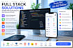 develop a full stack web application using java
