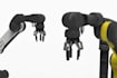 create mechanical assembly for robotic system, warehouse robot arm design in cad