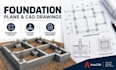 create foundation layout drawings, footing plans structural cad