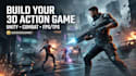develop 3d action game, unity game , 3d fps game, 3d shooting game development