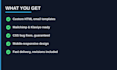 code HTML email templates and fix CSS bugs