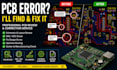 review and fix your pcb design, schematic and layout