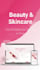 create beauty skincare website design