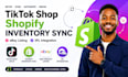 setup tiktok shop shopify inventory sync ebay product listing 3pl integration