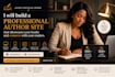 build author website book author politics website ebook in wordpress squarespace