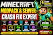 create fix optimize minecraft modpack palworld java bedrock spawn forge plugin