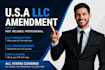 file llc amendment, llc reinstatement, dissolution and ein closure