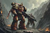 create warhammer 40k art