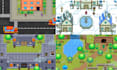 do rpg pixel art tileset sprite sheet game asset pixel characters pixel games